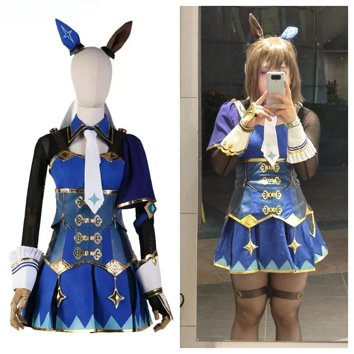 Game Pretty Derby Admire Vega Cosplay costume 2026 Halloween Christmas Role Playing Party Comic Woman Size S-XL IN STOCK Newly view 2