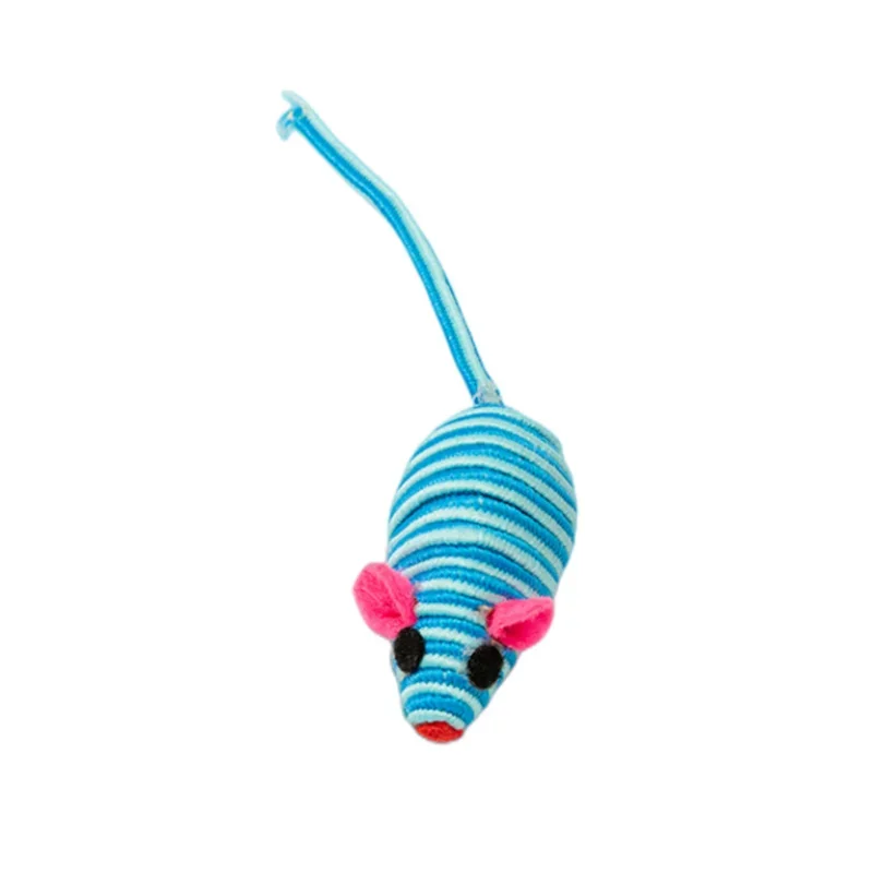 Color Winding Mouse Toy Pet Supplies Cat Interactive Chew Toy Pet Accessories Cat Tooth Cleaning Tool