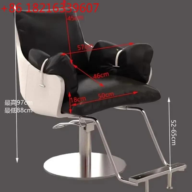 YAO Trendy Barber Chairs Nordic Esthetician Professional Barber Accessories Hair  Equipment Silla Barbero Furniture