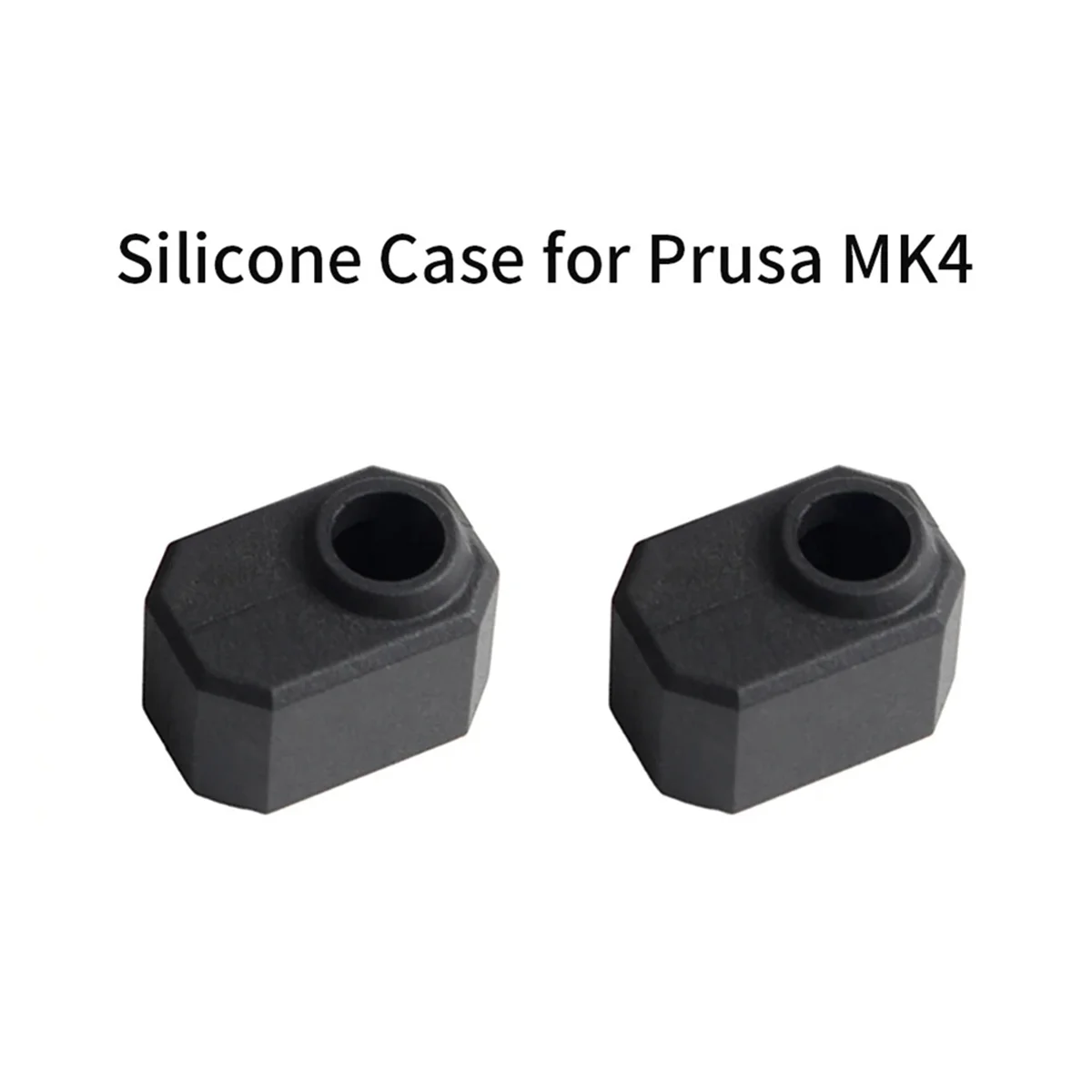 2 unidades de capa de silicone preta resistente a altas temperaturas peças de impressora 3D para Prusa MK4