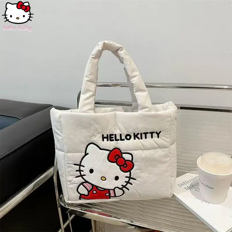 

Hello Kitty Sanrio косметичка Kuromi Kawaii аниме мультфильм модная милая большая портативная дорожная сумка для хранения портмоне сумка