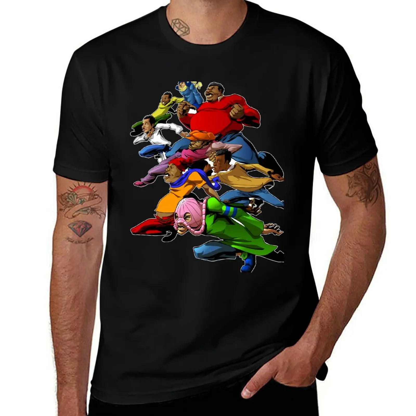 Fat Albert and the Gang Ready for battle T-Shirt custom t shirt heavyweights graphics shirts graphic tees mens t shirts