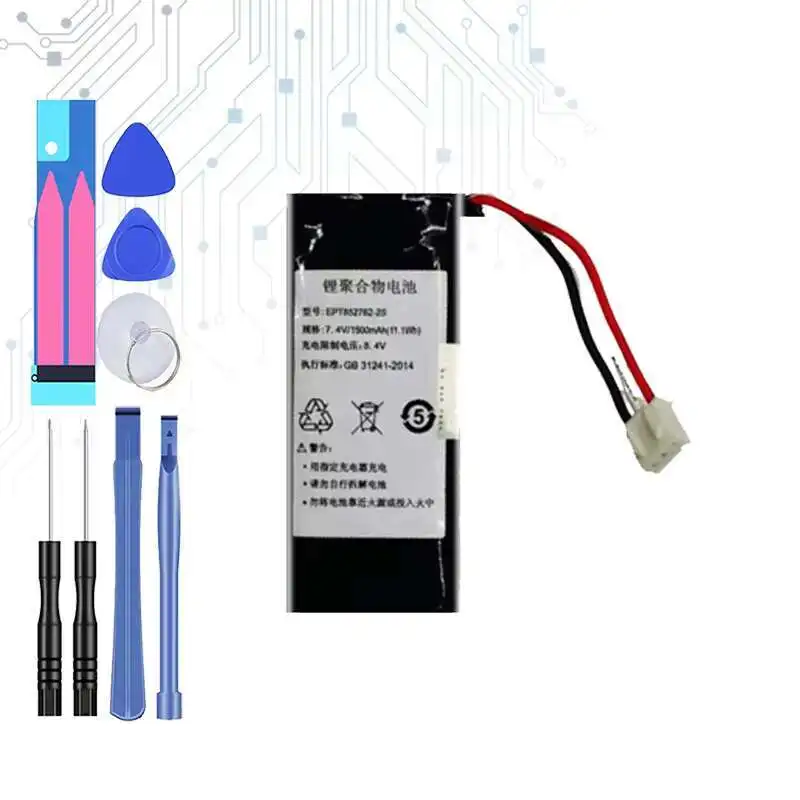 

Ручной клеммный аккумулятор EPT852762-2S 1500 мАч для Haike для кубика Рубика H9 MF90 Chang Duaong FU Baiqu Handheld