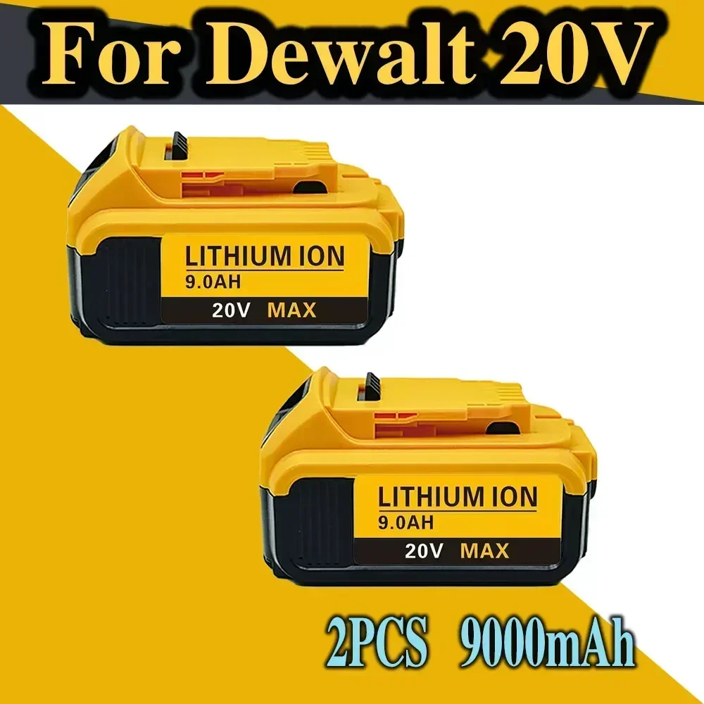 Suitable for Dewalt DCB200 DCB184 Series 18V/20V Rechargeable Power Tool Accessories, Power Tools,  Lithium Battery Replacement