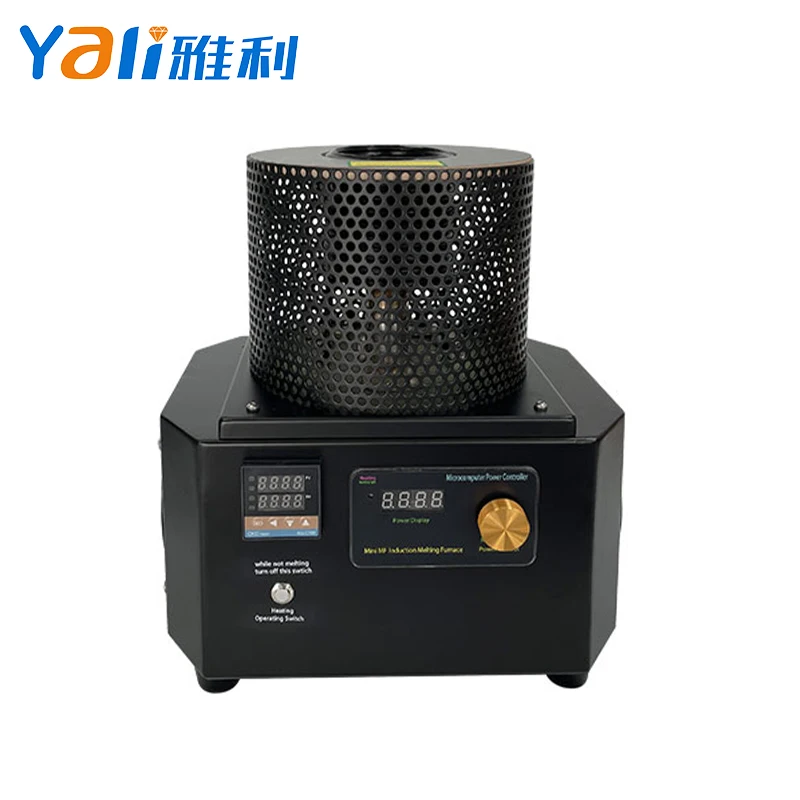 1-3KG Smelting Machine For Melting Copper Silver Copper Steel Jewelry Melting Machine Gold Melter Induction