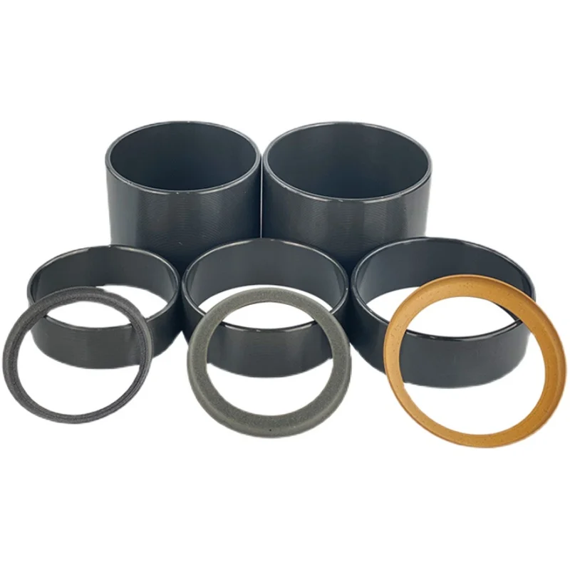 

Silent Oil-Free Air Compressor Accessories Cylinder Steel Sleeve Packing Leather Rubber Gasket