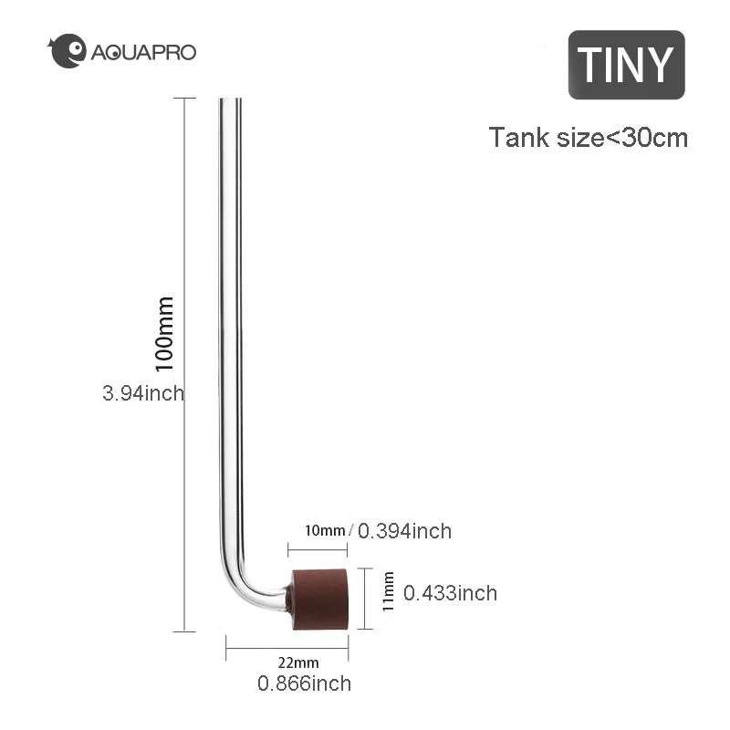 JFENGLI Aquarium CO2 Diffusor Blase Zähler Mini Aquarium Sprayer Dosen Kohlendioxid Zubehör Fischglas Liefert Akvarium Filter 3