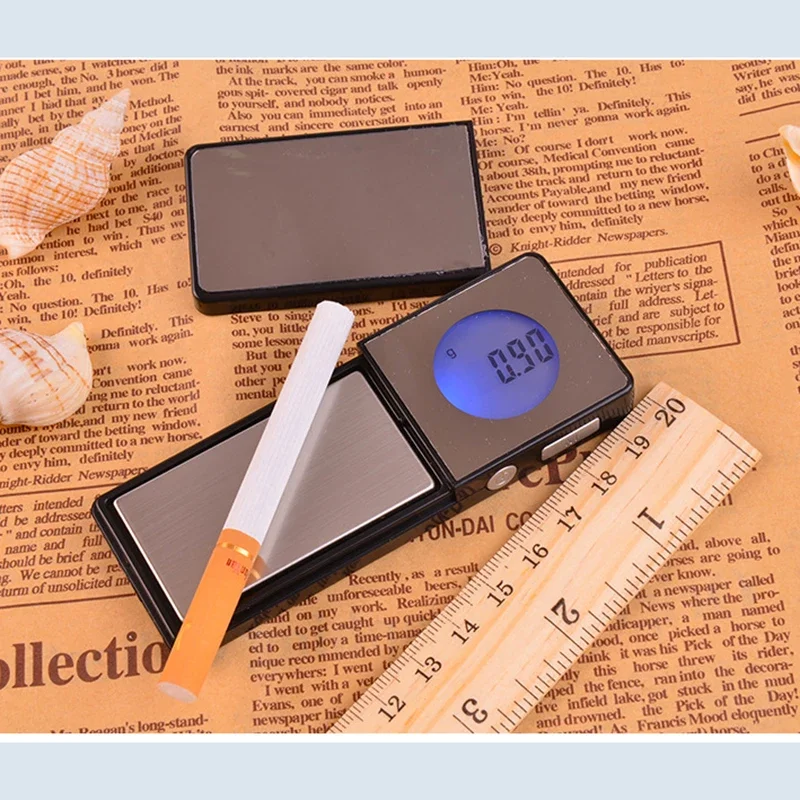 100g/0.01g Ultra Mini Jewelry Digital Pocket Mirror Scale small Gram Weight Balance Pocket Balance Electronic Handy Scale