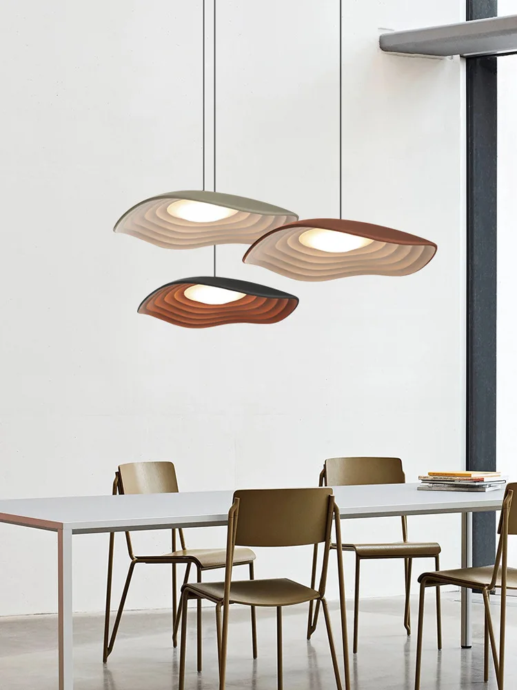 Wabi الرياح الثريا مطعم ضوء الشمال الدنماركية بار اليابانية الجدول النمط الصناعي مقهى ضوء الطاولة المستديرة #3