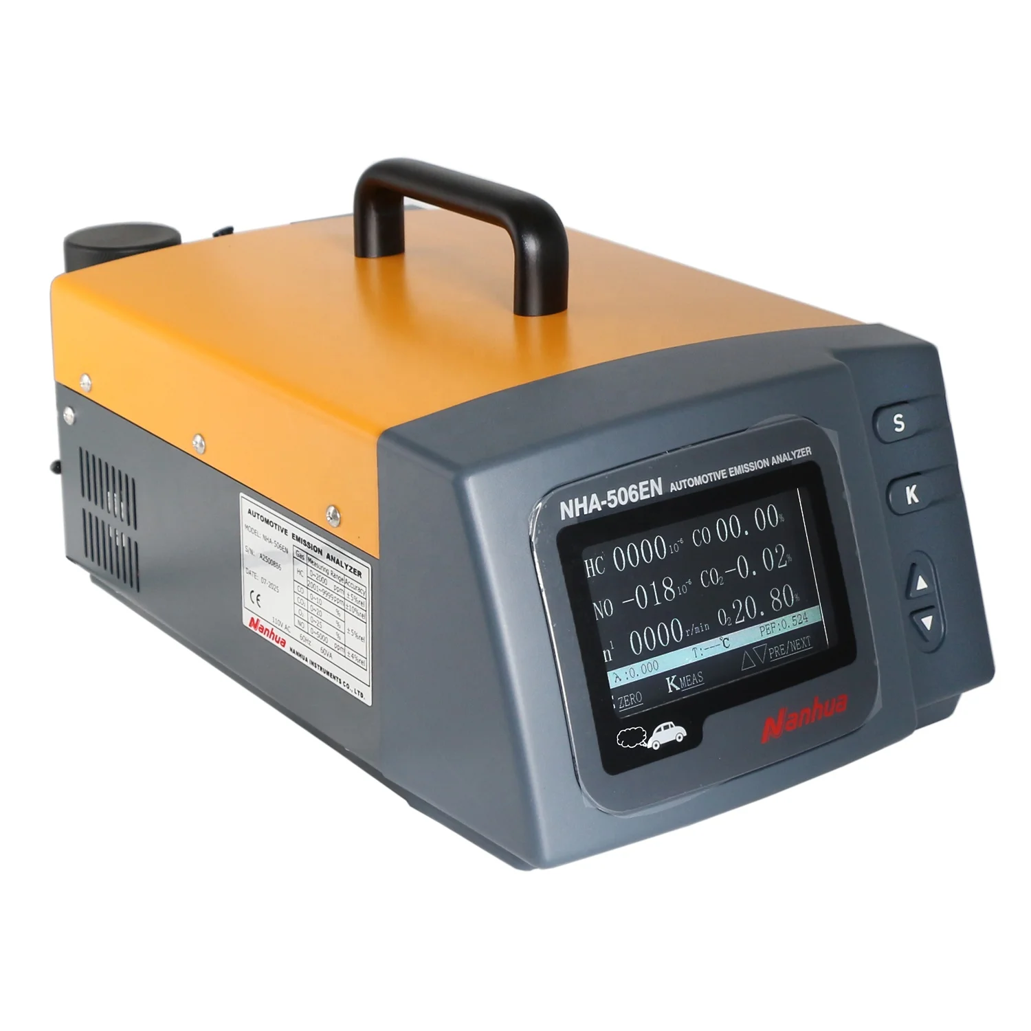 

Лидер продаж 2025, NHA-506, автомобильный анализатор выхлопных газов, электронный прибор, оборудование для автоматической и обнаружения мотоциклов