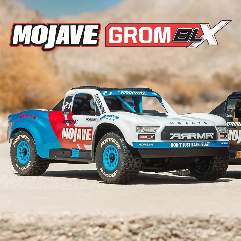 

ARRMA 1/14 MOJAVE GROM 80KM/H Brushless Mojave RC four-wheel drive remote control electric desert card off-road vehicle RTR