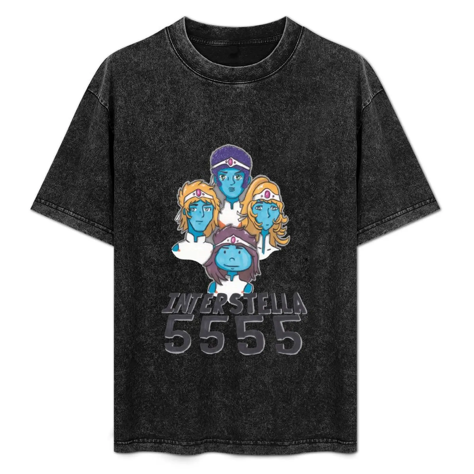 

Interstella 5555, daft punk T-Shirt Basic Regular Fit Casual T-Shirt