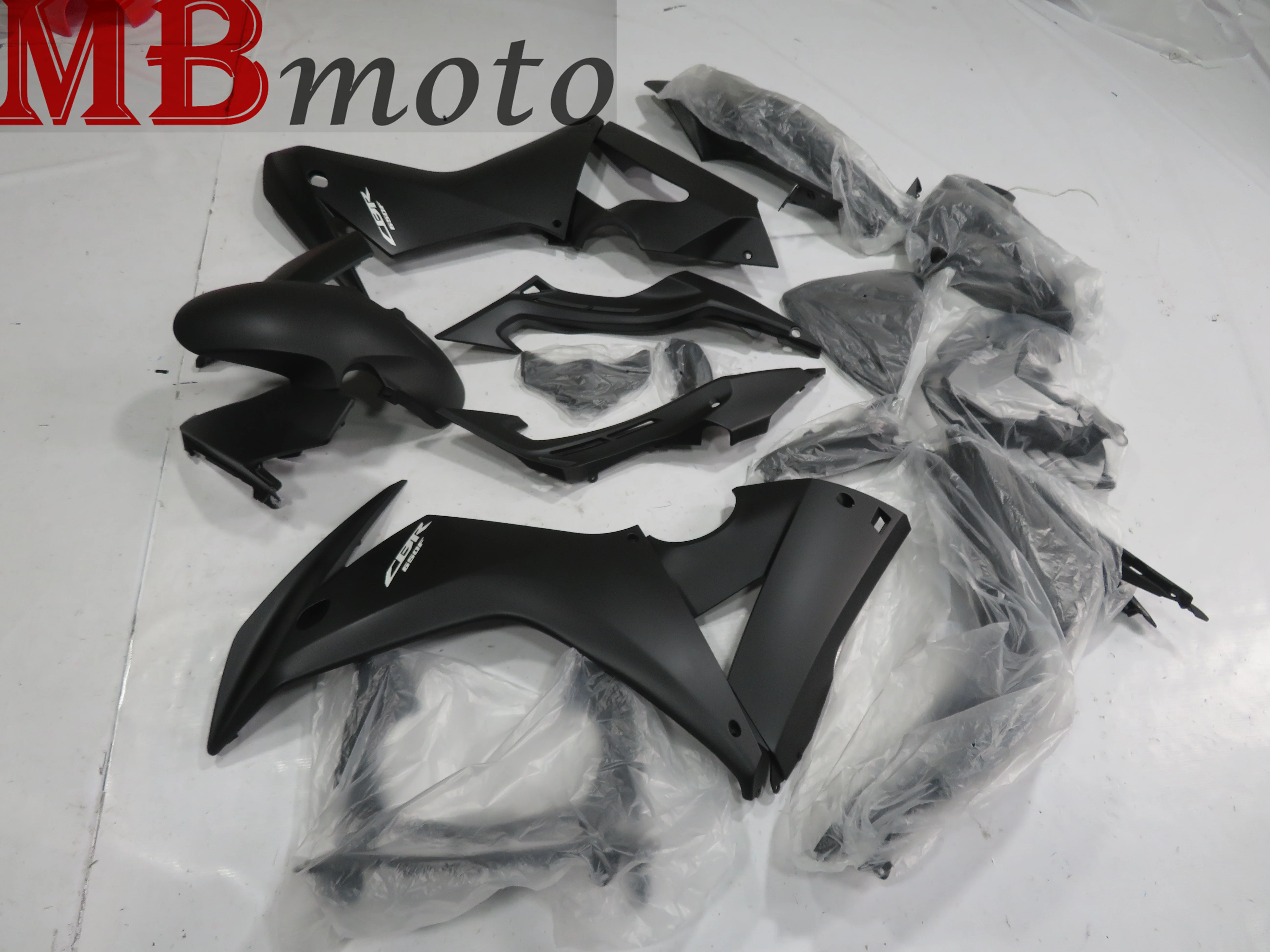 ZXMT Motorcycle Bodywork Fairing Kit For CBR650F  2014 2015 2016 2017 2018 2019 Full Fairings Injection Molding Good Matte black