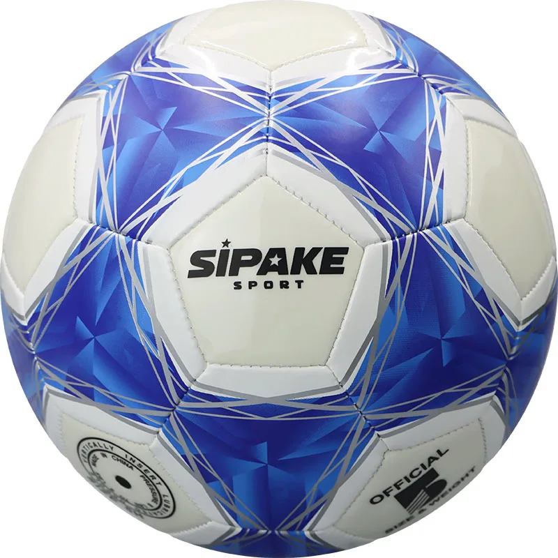 SIPAKE Reflective luminous football size5 World Cup match PU training anti slip and wear-resistant machine sewing