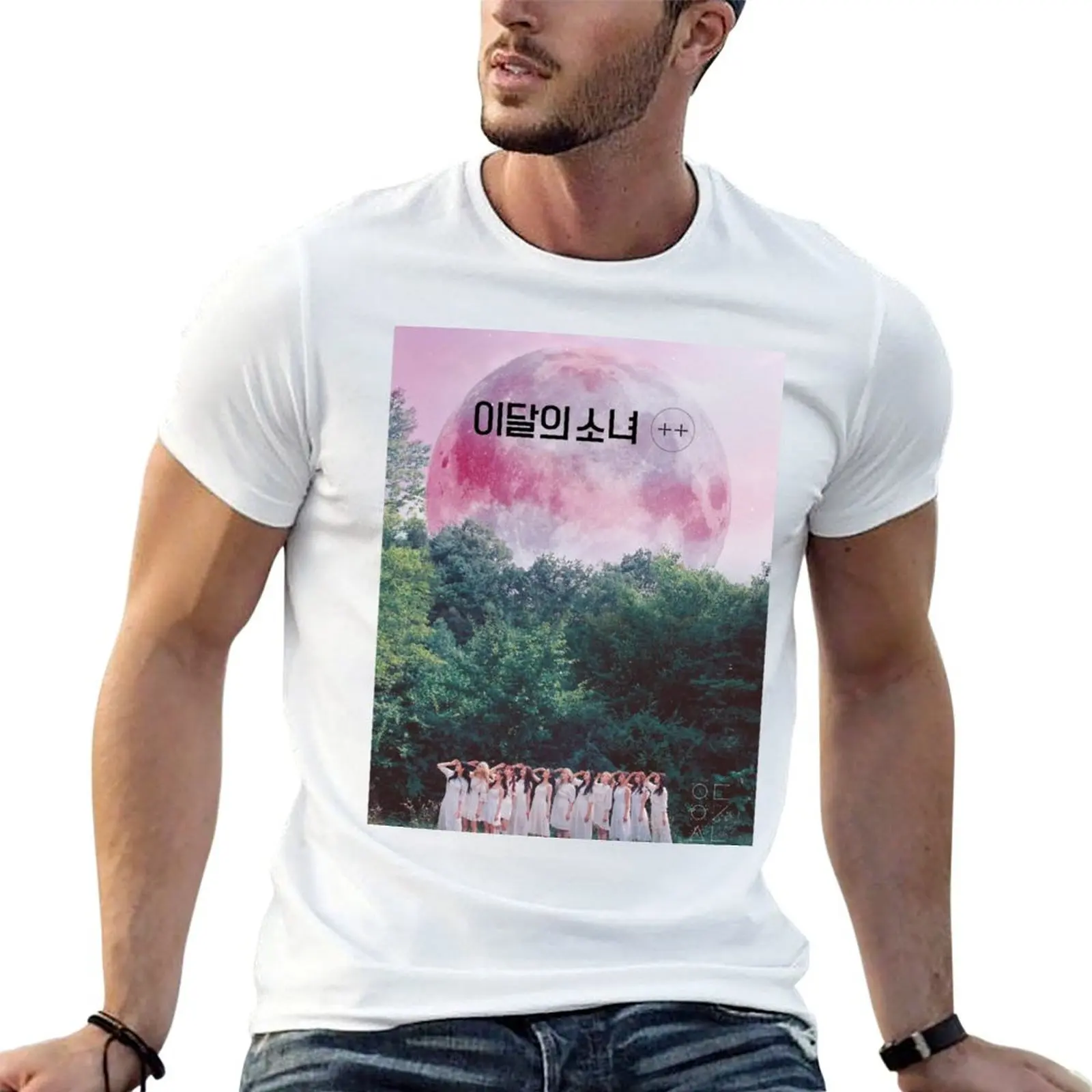 finally introducing: loona / ??? T-Shirt Stylish Graphic Short Sleeve Top