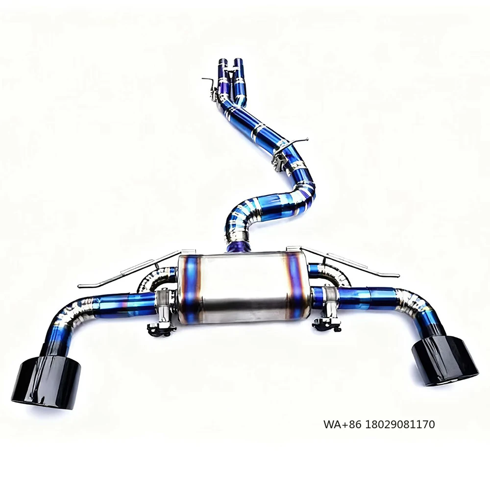 

Выхлопная труба подходит для RS3 2,5T из титанового сплава, интеллектуальный клапан, выхлопная труба с регулируемым звуком