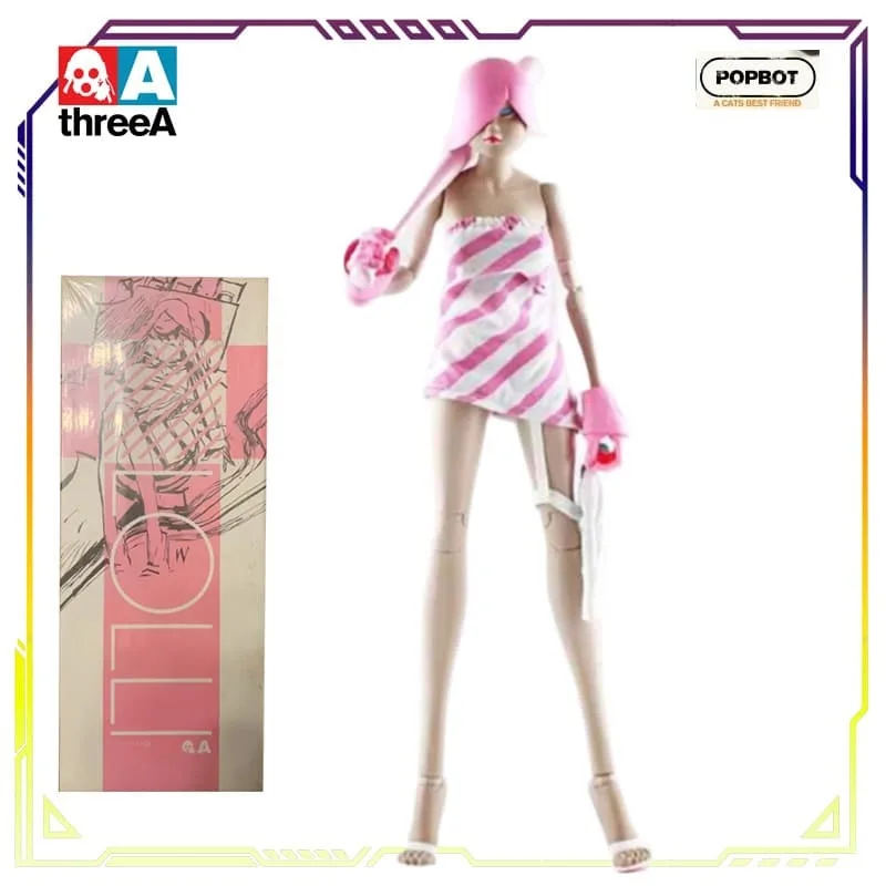 Trêsa brinquedos, trêsa original popbot série rainha anime figura de ação modelo brinquedos modelo colecionável ornamentos presentes para meninos