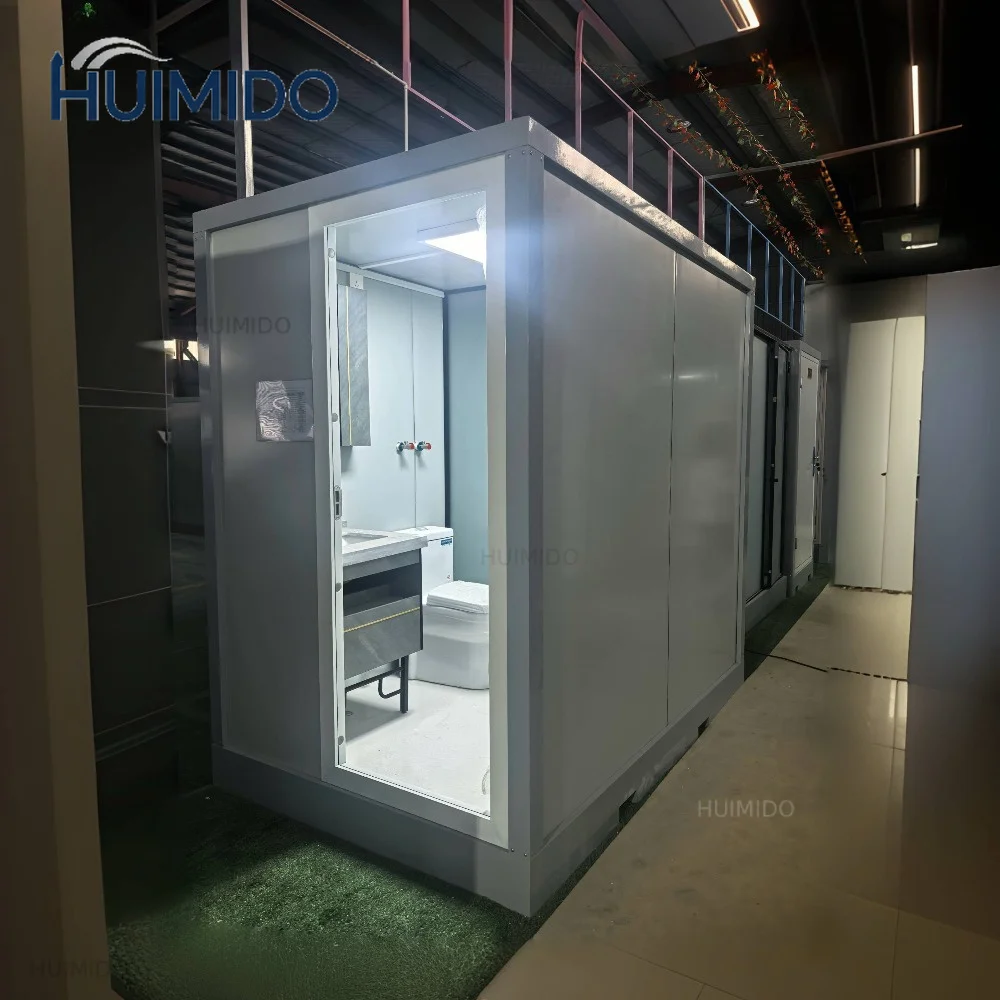Best Sale Luxury Restrooms Mobile Luxury Bathrooms Portable Toilet and Shower Room Container Room