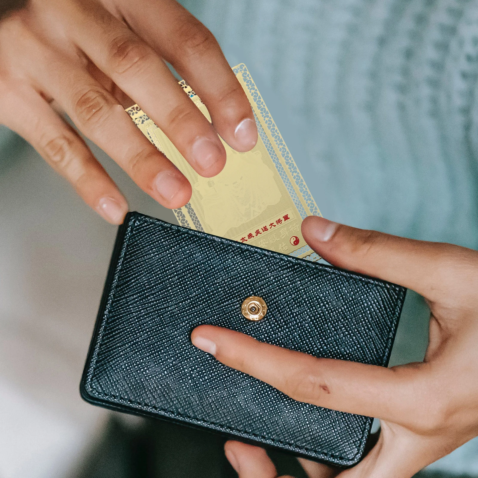 

Copper Taisui Feng Shui Amulet Card Lucky Charm for Protection New Year Birthday Taoist Wealth Blessing Chinese Traditional