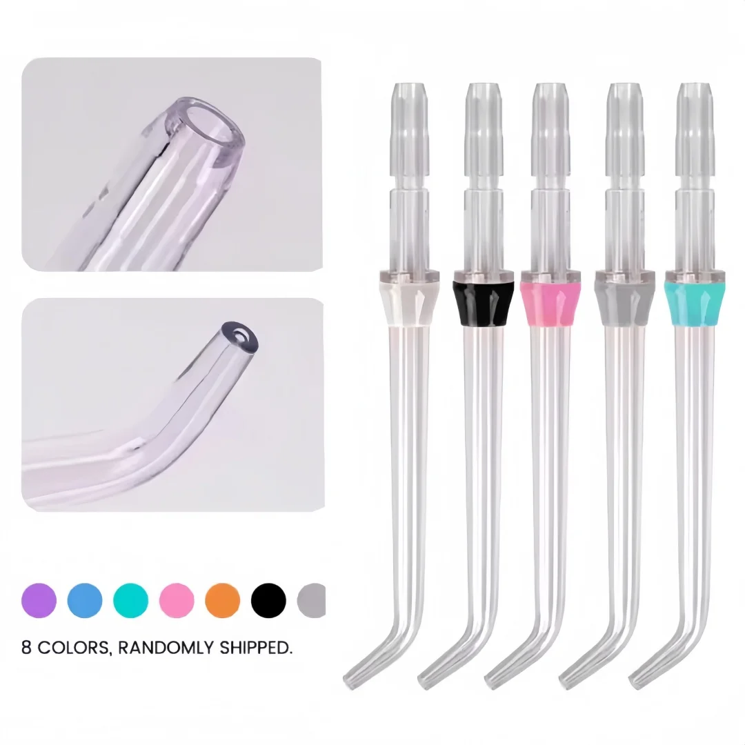 8Pcs Water Flosser Replacement Tips Dental Classic Jet Tips Oral Irrigator Flosser Tips Teeth Oral Care Cleaning Tools