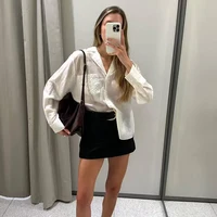 2026 New Women's Spring Shirts Fashion Loose Elegant Office Shirts Chic Street Comfort Youth Travel Holiday Shirt Tops - Image 3