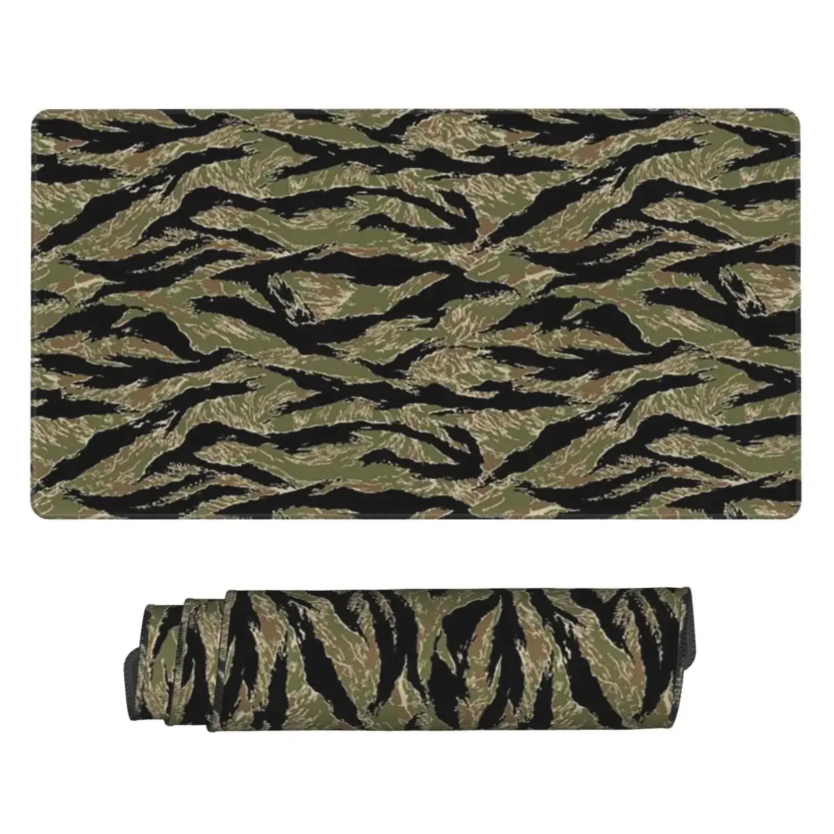 Large Mouse Pad Tiger Stripe Camouflage Military Camo Gamer PC Laptop Mats Keyboard Carpet  Accessories Desk Mat