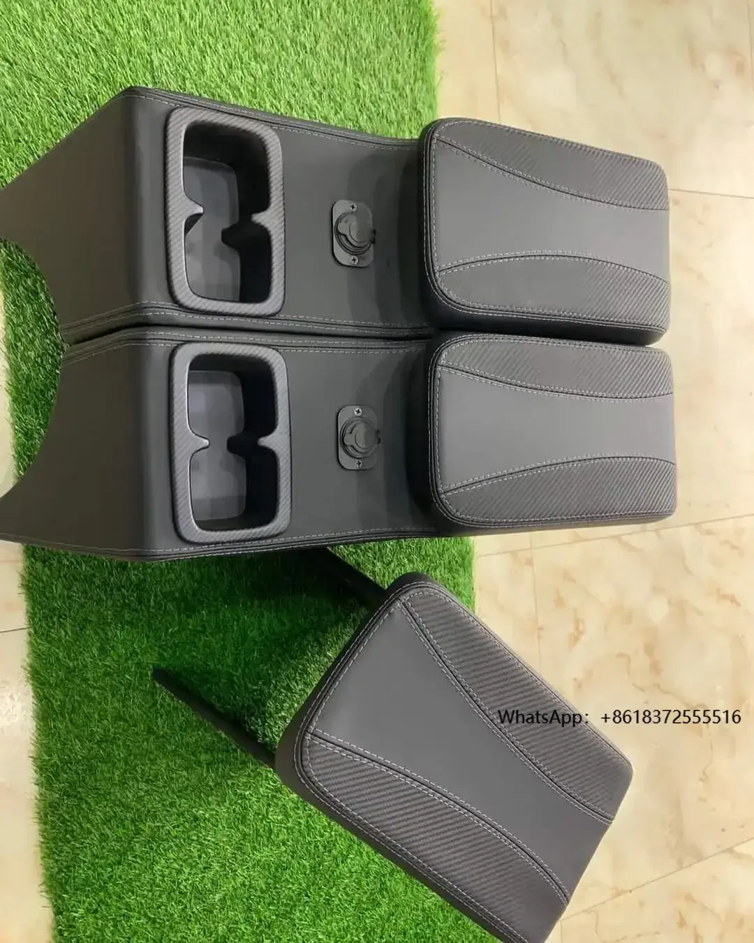 

X ABS Center Console Armrest Box With USB Charging Cup Holder 2020-2025 MODEL MAHINDRA THAR Interior Upgrade Front Armrest Box