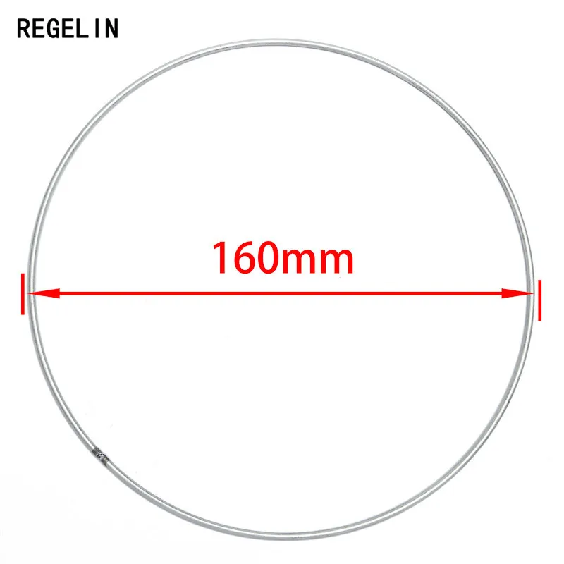 REGELIN Dream Catcher Reve Cirkel Ringen Bevindingen Opknoping Ronde cercle metalen giet attrape reve Netto Sieraden DIY 10 pcs 35 -200mm