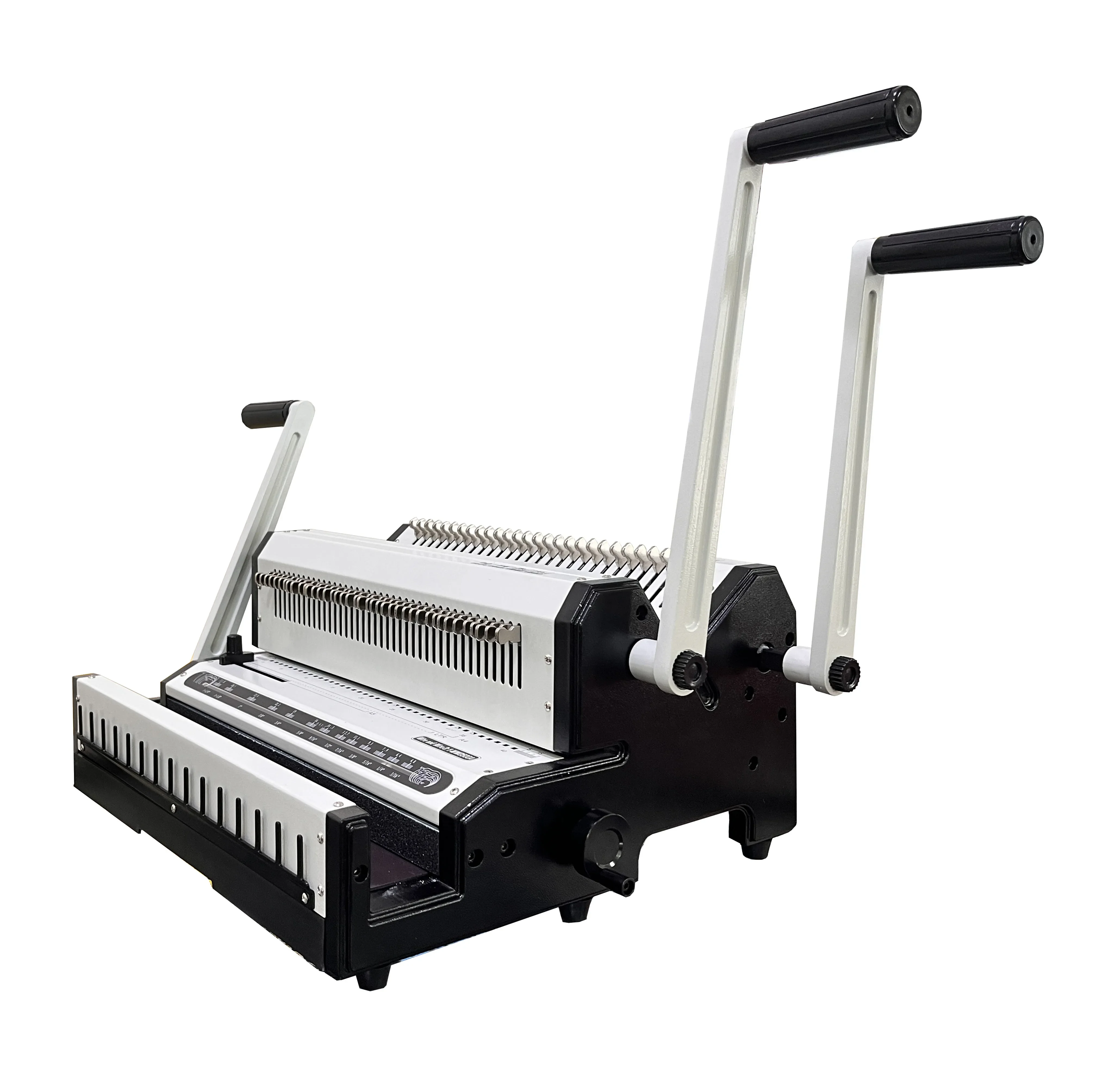 30Time/Min Binding Machine 2:1/3:1 Holes Maximum Punching Capacity 25 Sheets for Office Binding