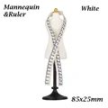 85x25mm White