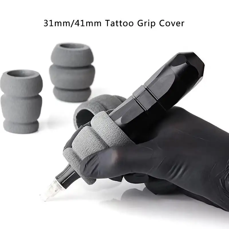 

5/10/20Pcs 31/41mm Memory Foam Tattoo Grip Cover Machine Pen Tool Sponge Accessory
