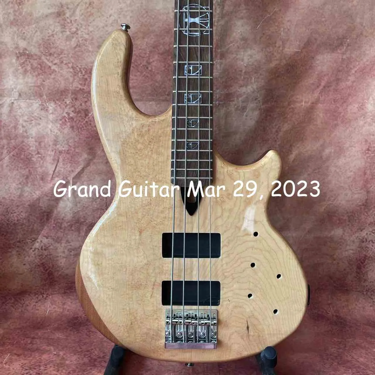 Custom 4 Strings GWL MK1 Style Electric Guitar Bass in Glossing Finish