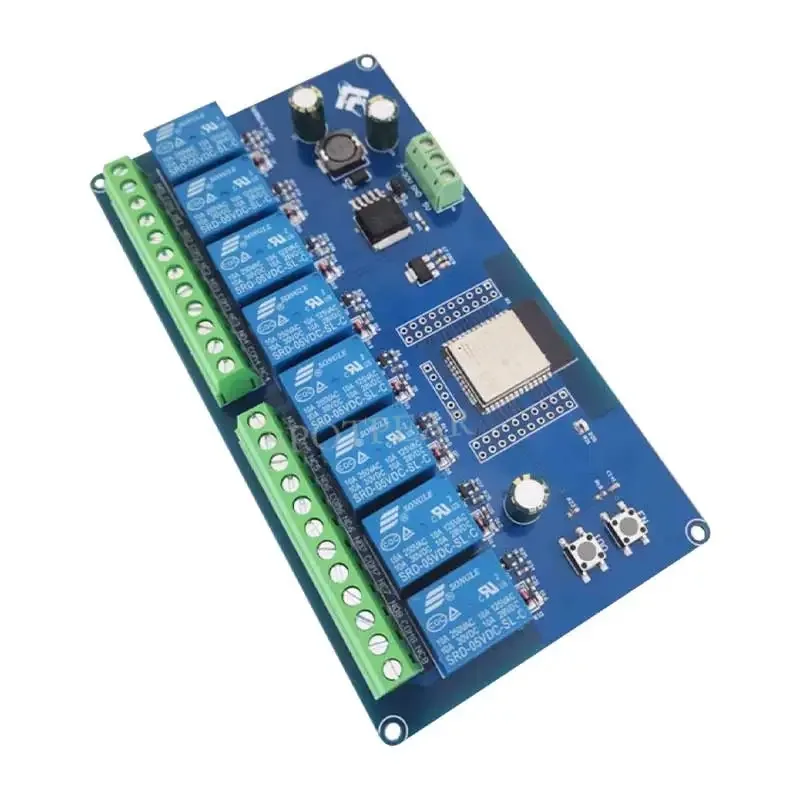 

Промышленное реле ESP32-S3, 8-канальный ESP32-WROOM, 8-канальный IOT WiFi Bluetooth HAT для Arduino