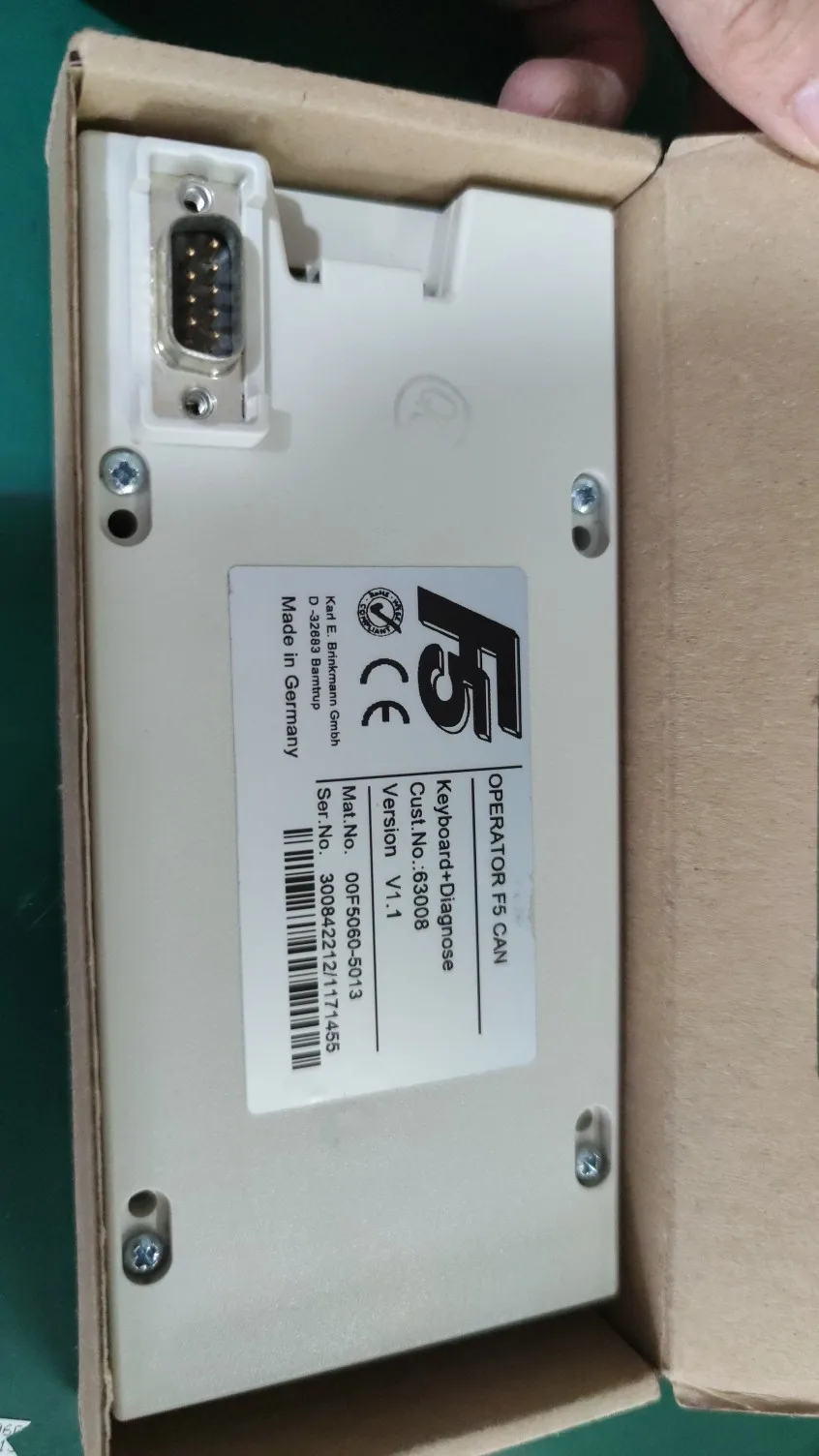 KEB communication panel 00F5060-5010