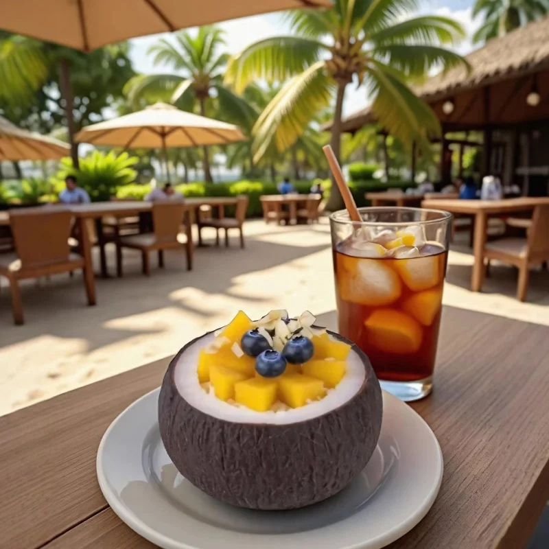 Molde de silicona para pudín de chocolate y coco, gelatina de coco realista DIY, herramienta para hornear pasteles y postres sin hornear Mousse