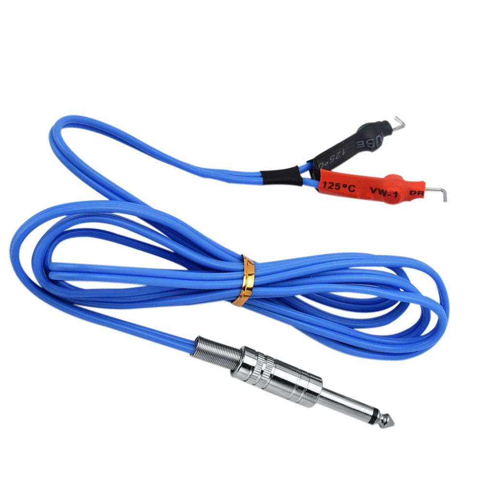 

Steel Plate Tattoo Hook Line Clip Cord Silicone Rubber Cords Clipping High Anti Corrosion Soft Flexible Fits Machines Standard