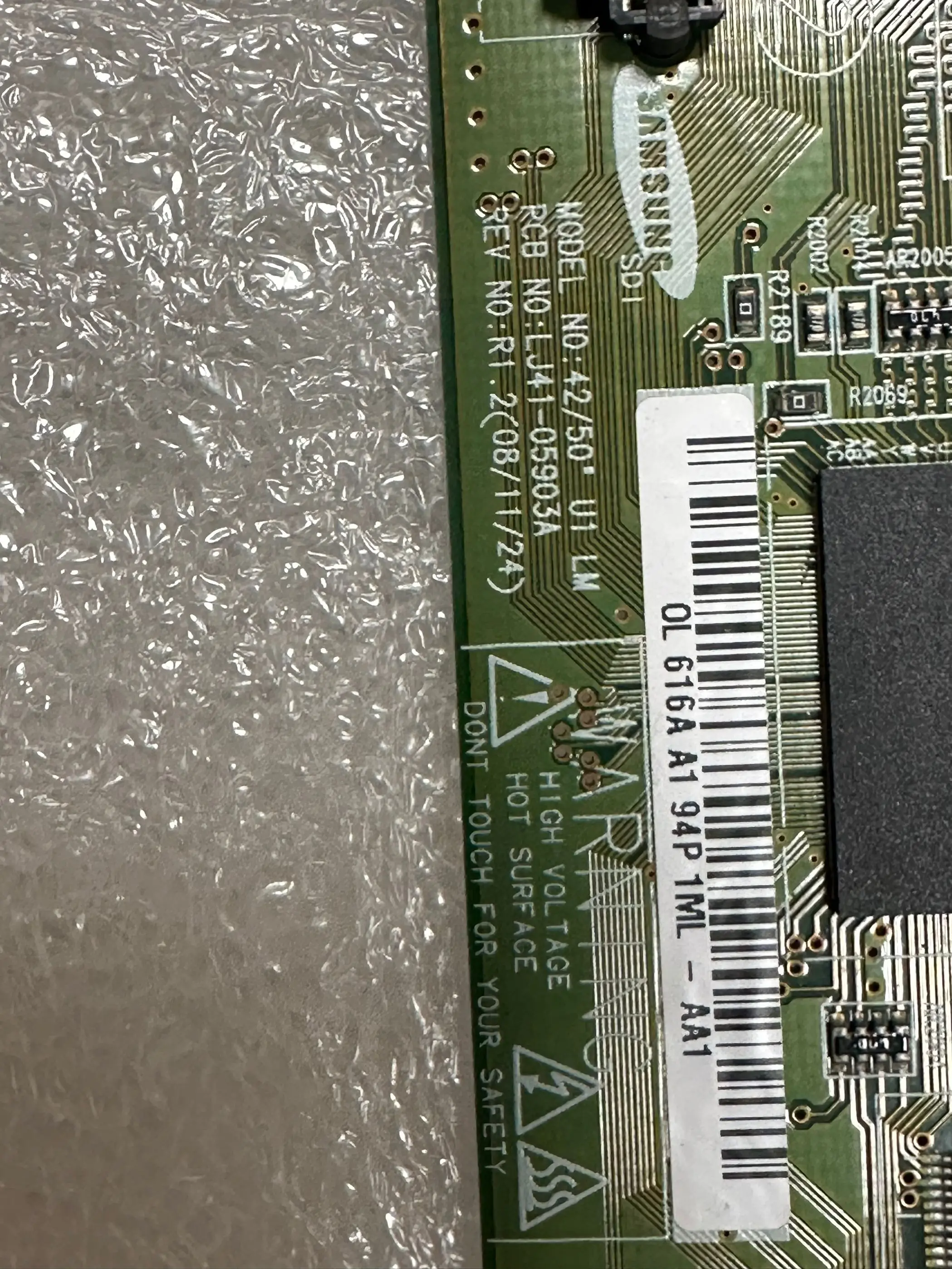 Origineel PS50B350B1 PT42718NHD LJ41-05903A LJ92-01616