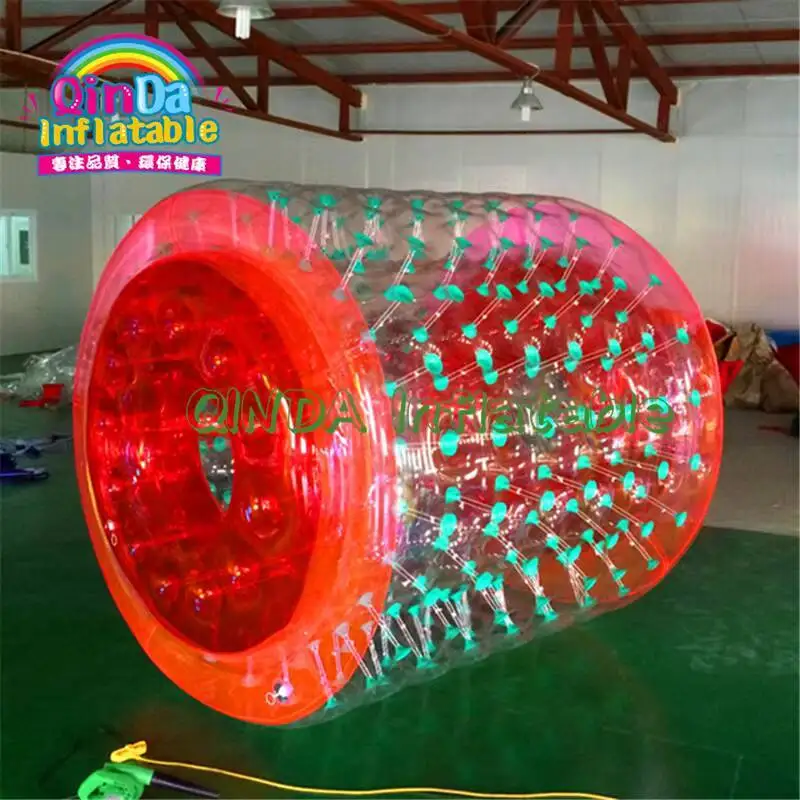 بكرة مياه قابلة للنفخ ساخنة من الدرجة التجارية لملاهي كرة الهامستر ذات الحجم البشري #4