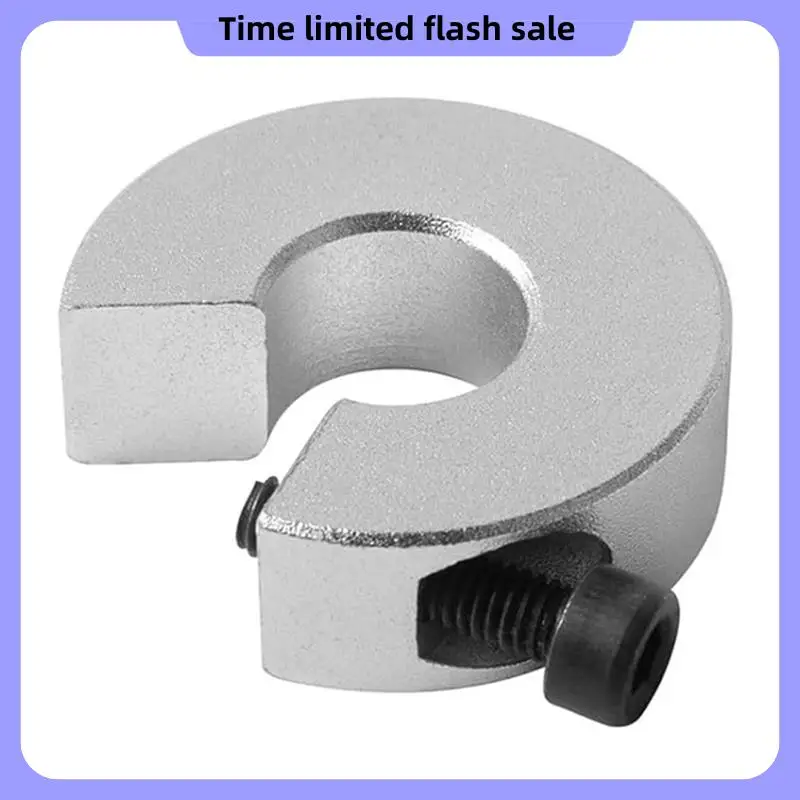 

A40T Shaft Collar Bore Clamp On Stop Collar With M5 Set Screw Aluminum Alloy For Linear Rail And Motion Guide Shaft