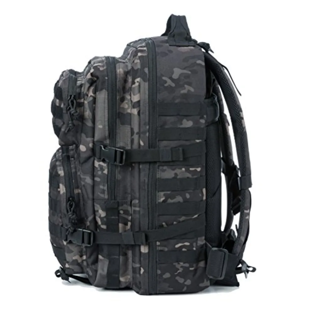 3 Day Assault Pack Military Black Camo Backpack Camo Gear Old School Camo Backpack Tactical  Military Voodoo Tactical Backpack