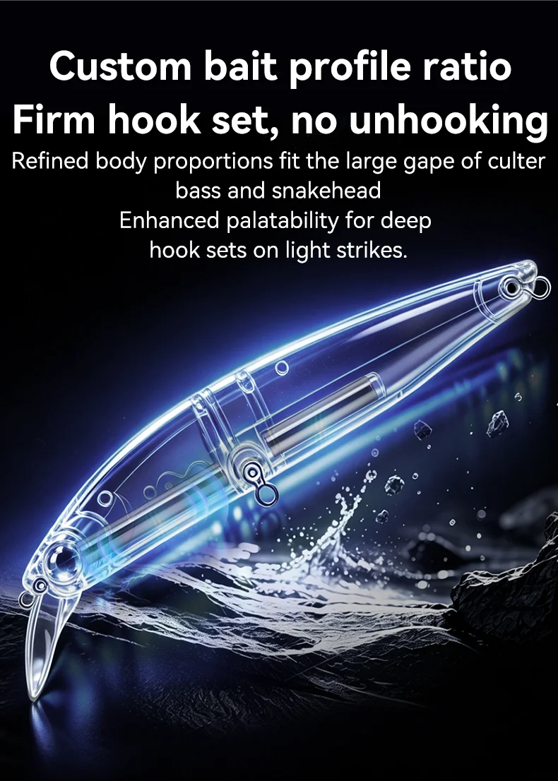 Kingdom Sinkender Angelköder 80mm 93mm 21g 30g Ultra Weitwurf-Minnow Künstliche Schwimmköder Pesca Seebarsch Barsch Angelköder – Detail 5