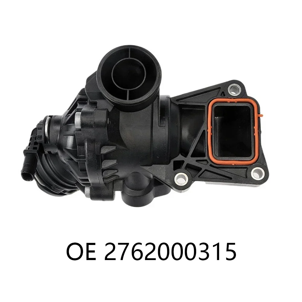 

Black Plastic 18*12*12cm For Mercedes-Benz S-Class E320/ML320/S400 Cooling Thermostat OEM Number 2762000315 Car Accessories