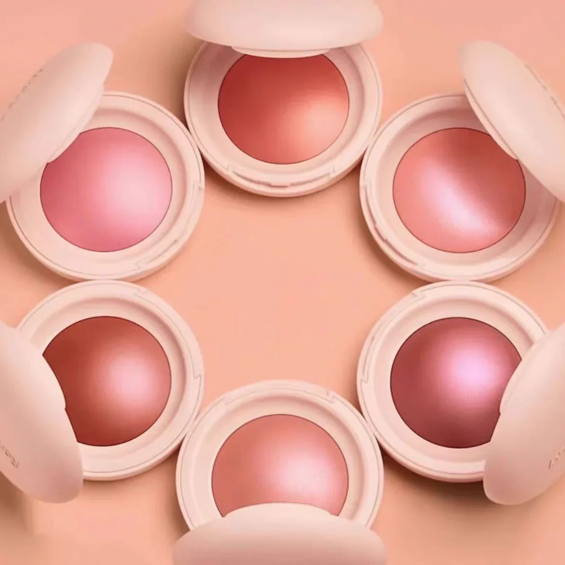 كريم أساس سائل كونسيلر لامع وبودرة أحمر الخدود هايلايتر ملمع شفاه سائل لامع للمكياج #2