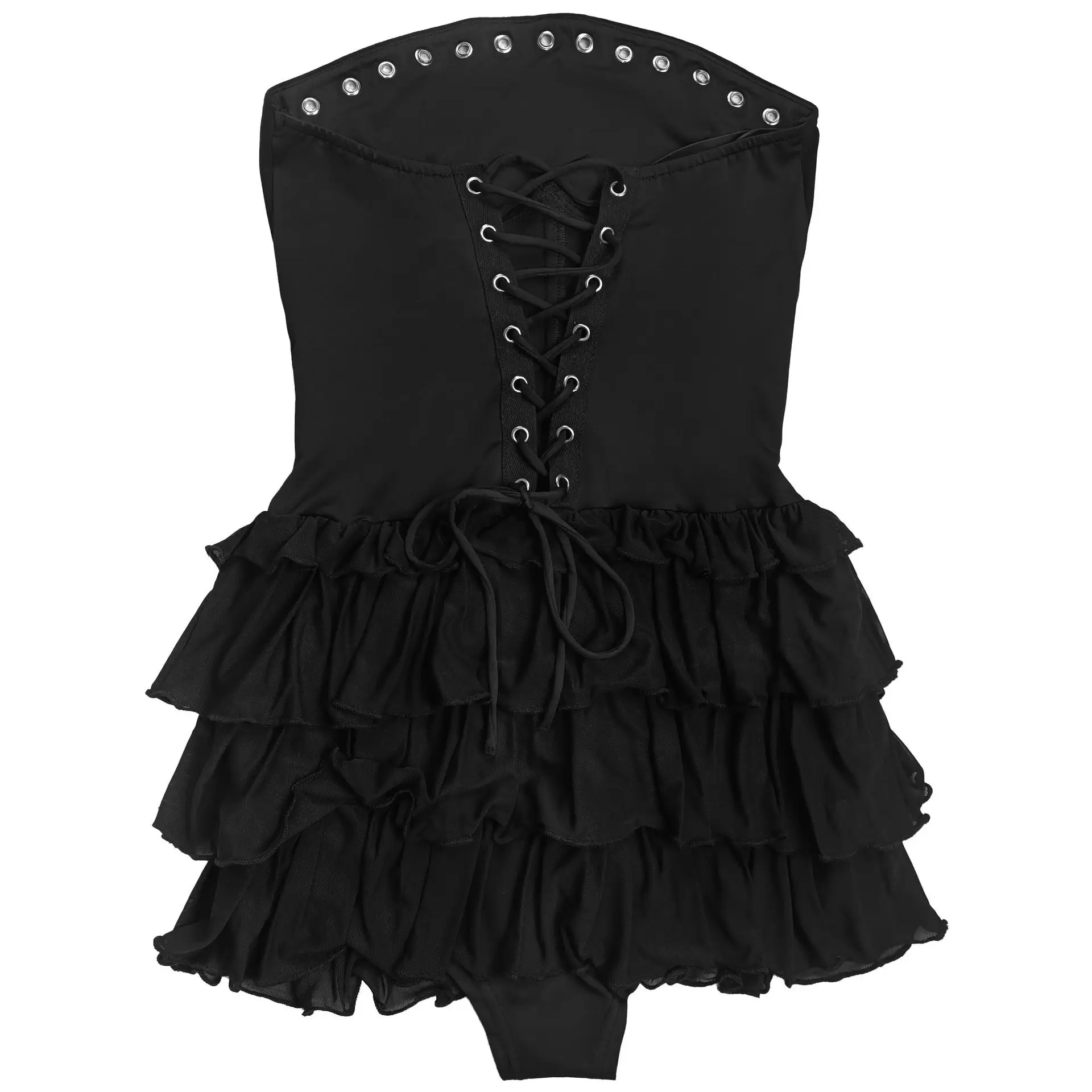 Mulheres sem alças plissado sem mangas babados em camadas midi mini vestido 2025 aniversário férias praia até vestidos