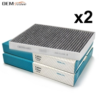 Car Interior Pollen Cabin Air Filter 7H0819631A JZW819653E For Volkswagen VW Transporter T5 T6 Touareg 7L Multivan V Amarok X2