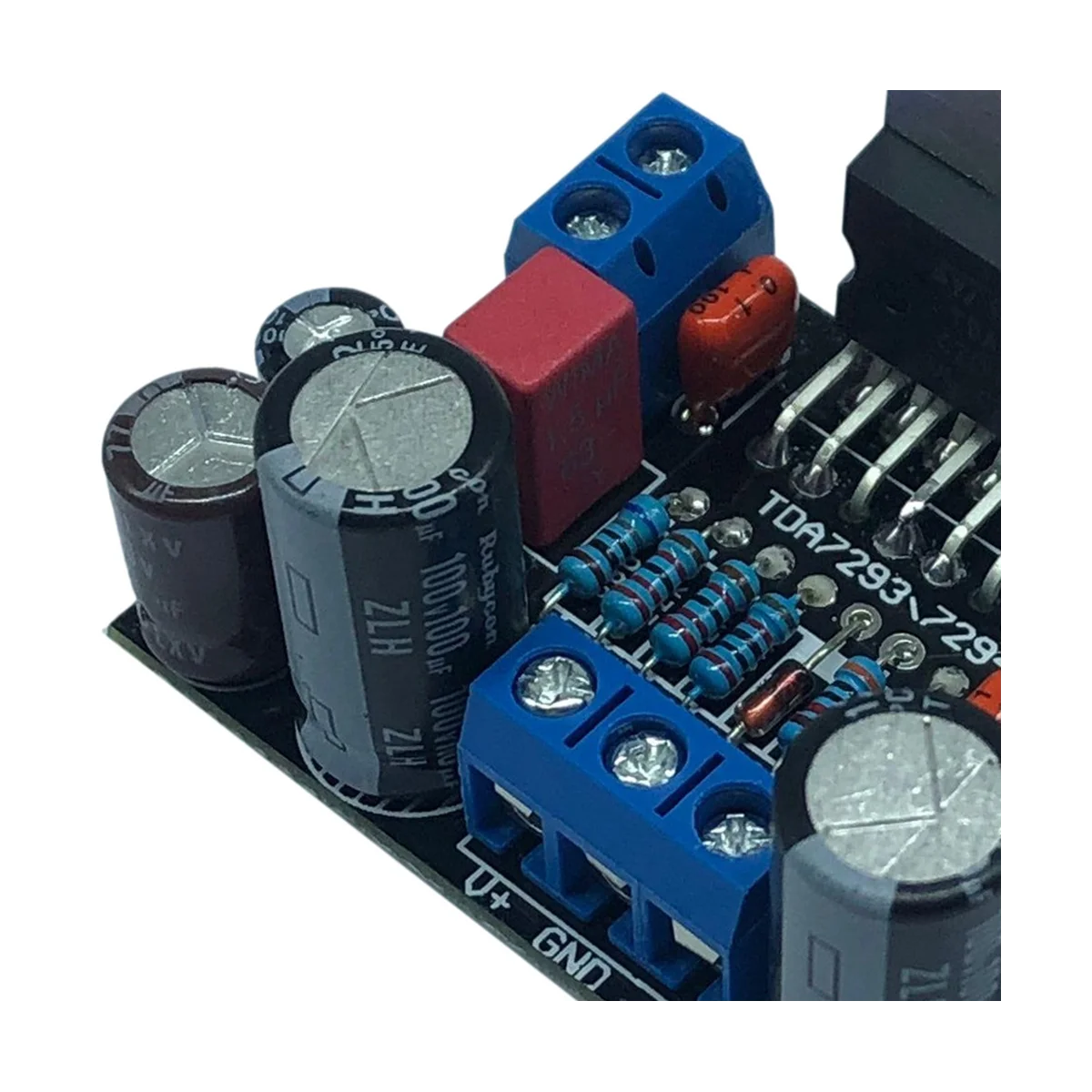 Carte amplificateur mono, pôle arrière super puissant, alimentation ultra large, touristes, Ac 12V à 32V, 100W, Tda7293, Tda7294