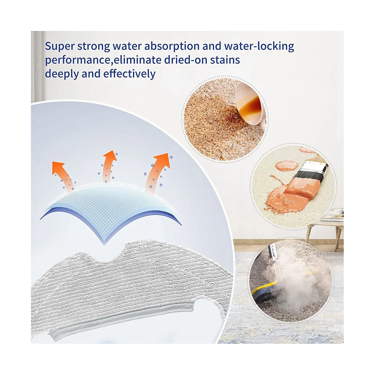 14PCS Main Side Brush HEPA Filter Mop Dust Bag for Bot L10Plus/Z10Pro/D10 PLUS Robot Vacuum Cleaner Parts-HIM