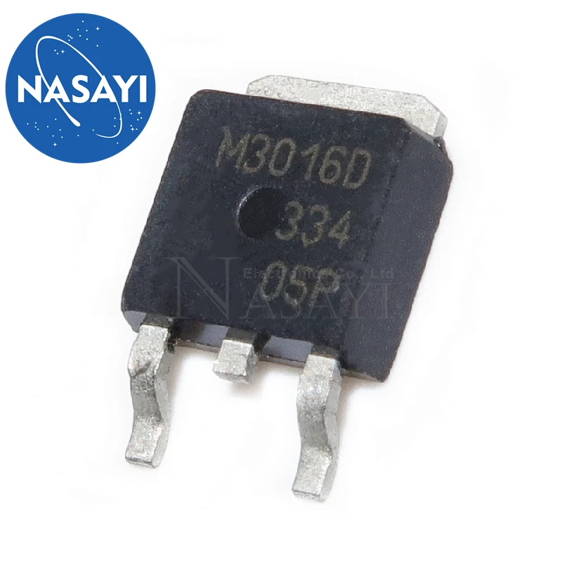 MOSFET TO-252 QM3016D, M3016D, original, no estoque, 10 PCes pelo lote, novo