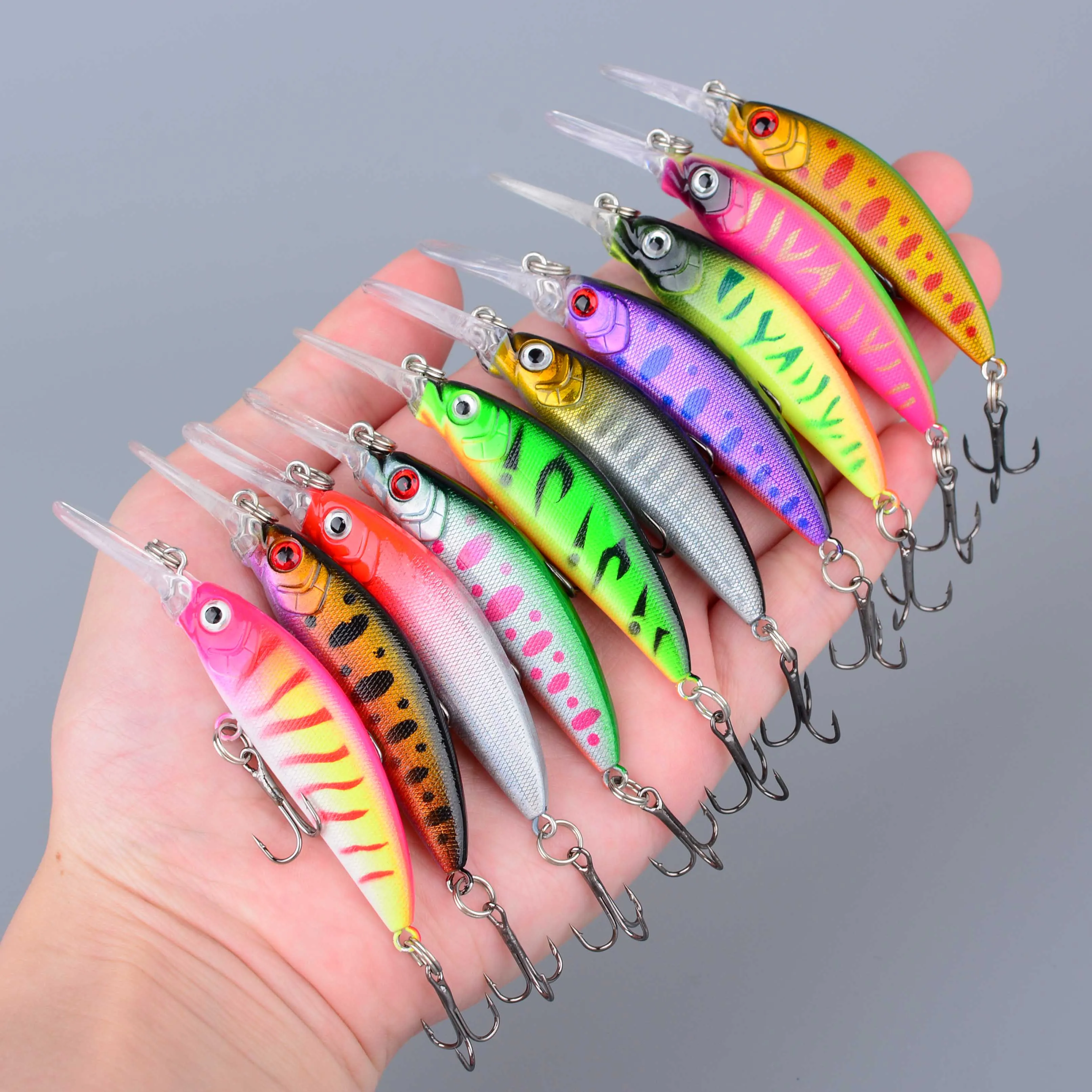 Fishing Lure Jerkbait - Suspending Minnow Fish Bait Jerkbait 5.5g