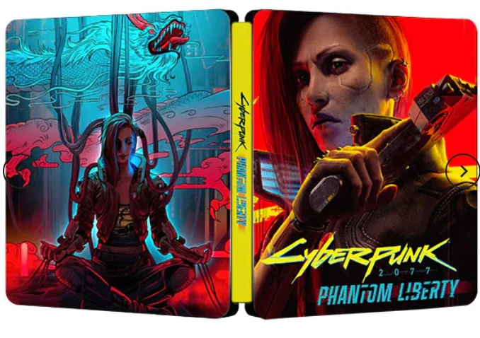 CP 2077 Phantom Liberty DLC Edition Steelcase | ONLY CASE